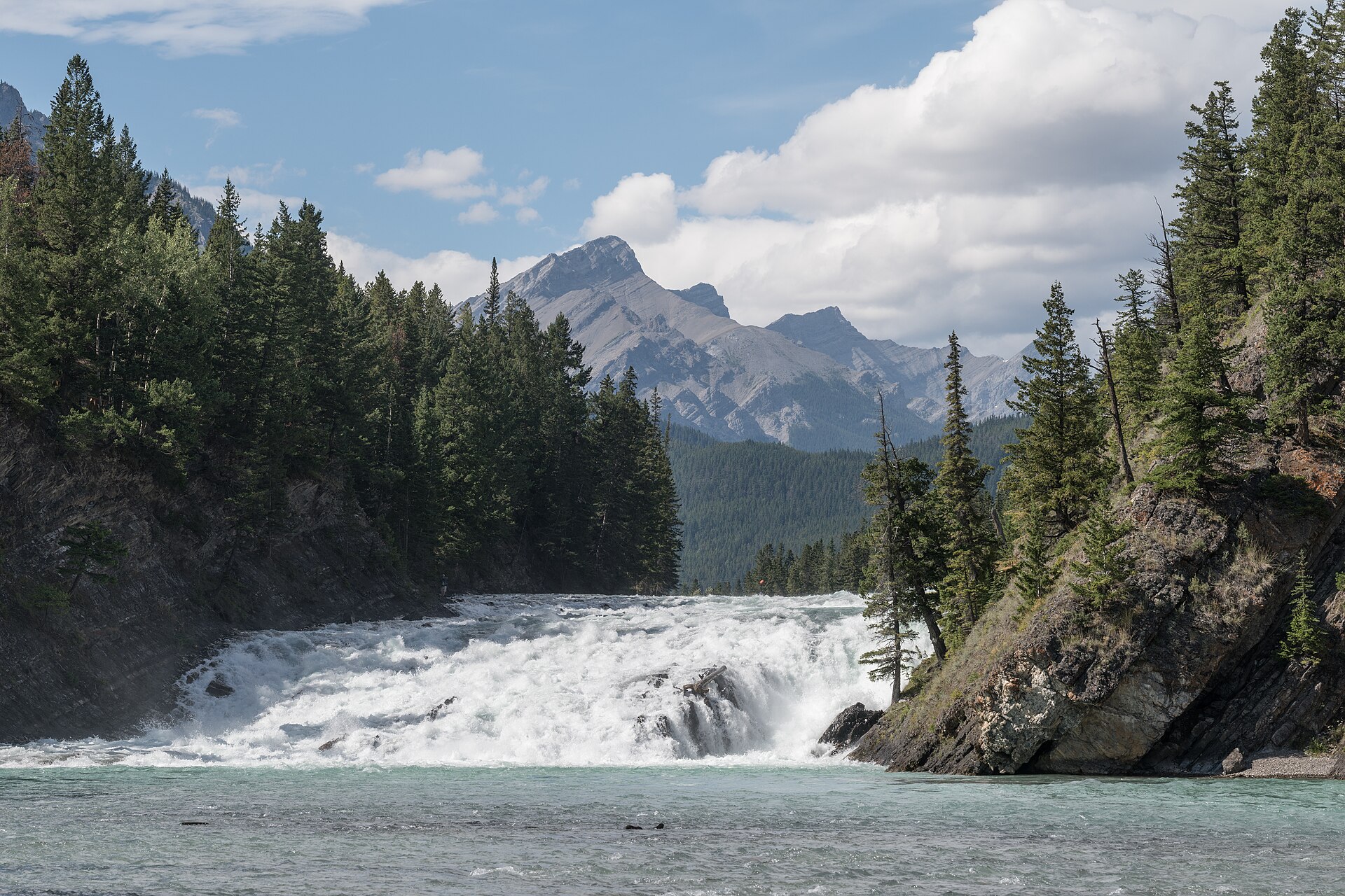 Bow Falls in Banff