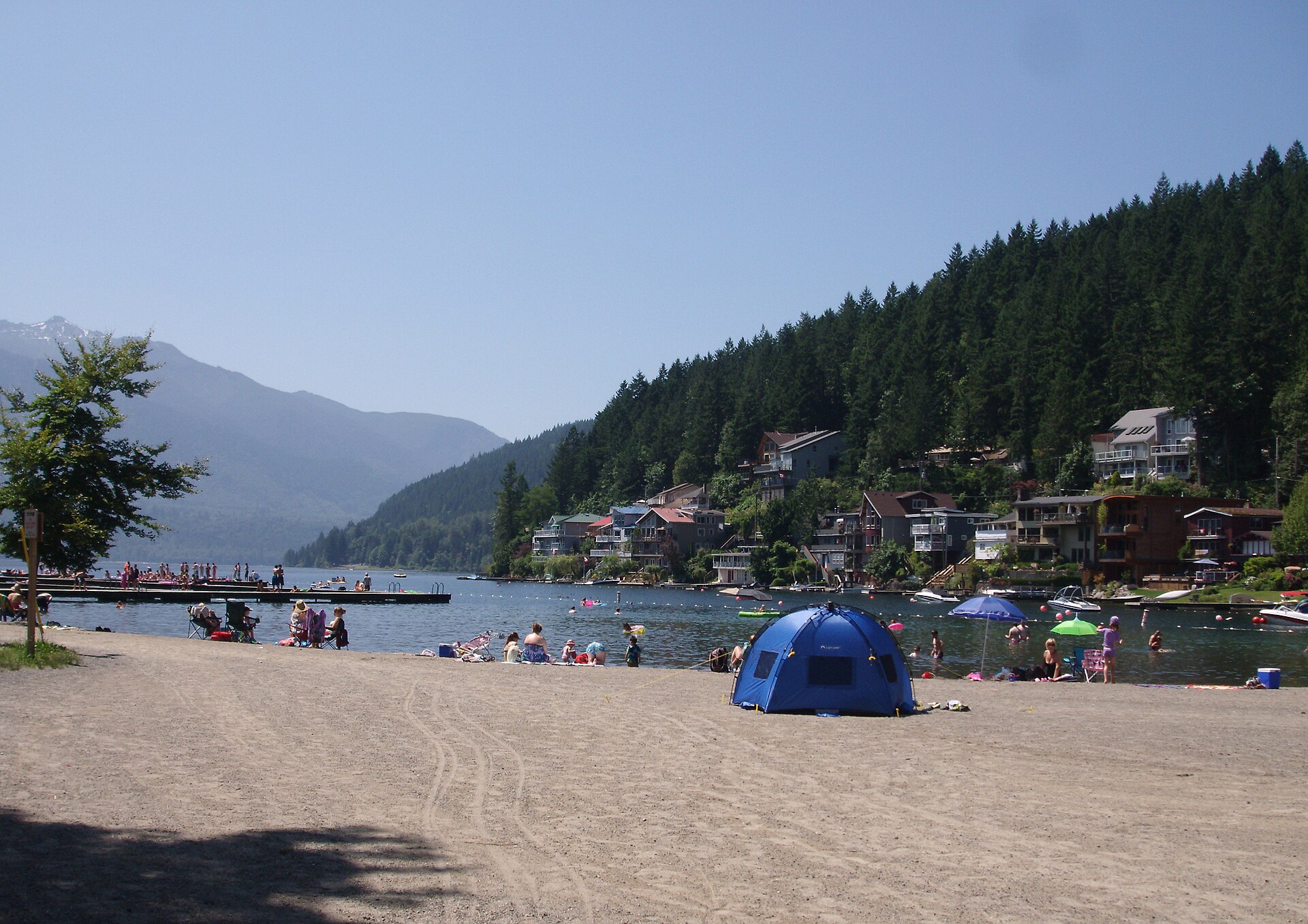 Cultus Lake im Fraser Valley – warmer Badesee